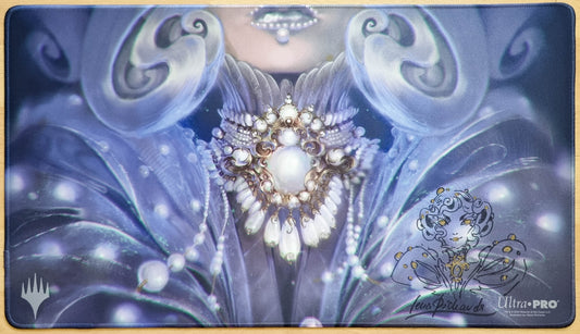 Pearl Medallion - Olena Richards - Signed, Sketched & Stitched MTG Playmat
