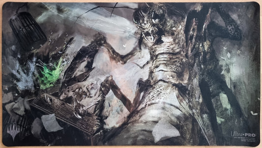 Aberrant Researcher / Perfected Form - Nils Hamm - Signed Limited Edition [100 Copies] Double-Sided MTG Playmat