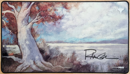 Plains - Rebecca Guay - Signed & Stitched MTG Playmat