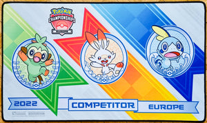 Grookey, Scorbunny and Sobble - Pokémon Championships Europe 2022 - Competitor Playmat - Pokémon Playmat