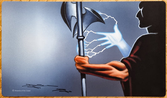 Power Artifact - Douglas Shuler - Signed MTG Playmat