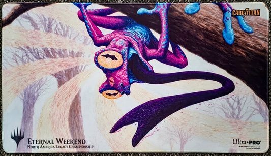 Psychic Frog - Pete Venters - Eternal Weekend Pittsburgh 2024 - North America Legacy Championship - Embroidered - MTG Playmat