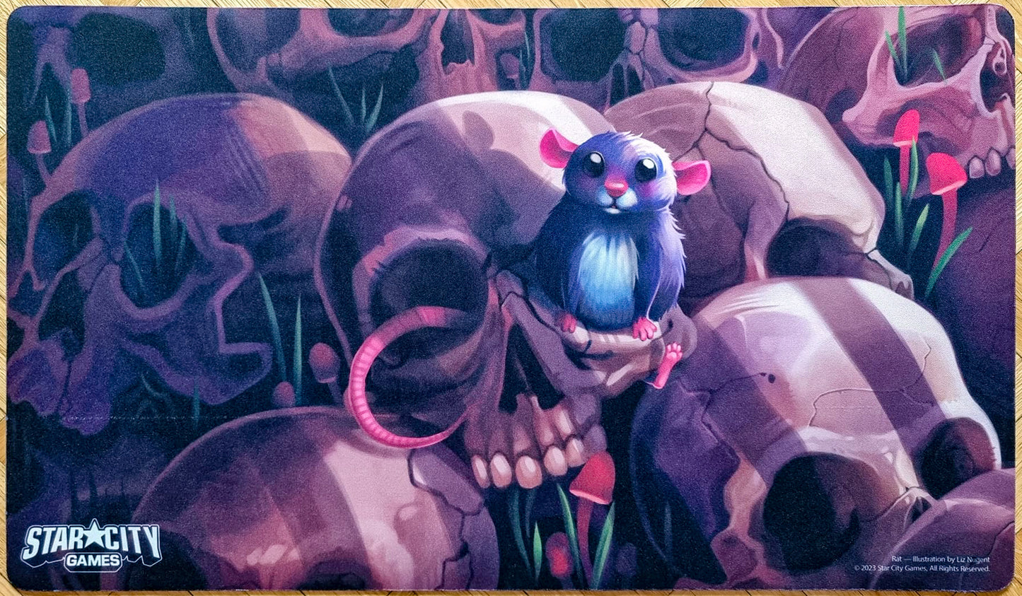 Rat - Liz Nugent - Creature Collection - MTG Playmat