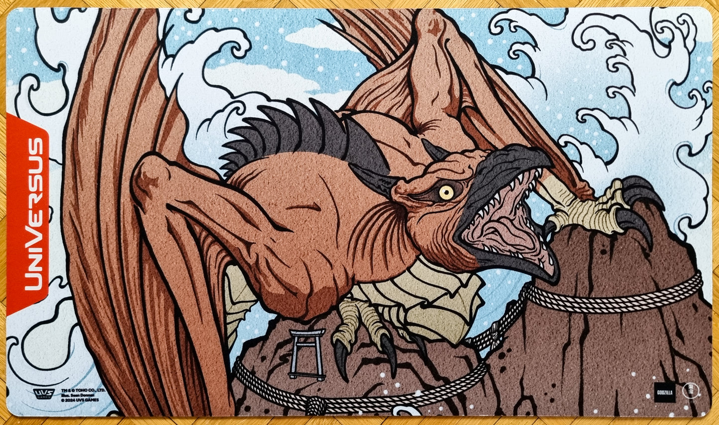 Rodan [Giant Monster of the Sky] - Seán Donnan - UniVersus CCG Playmat