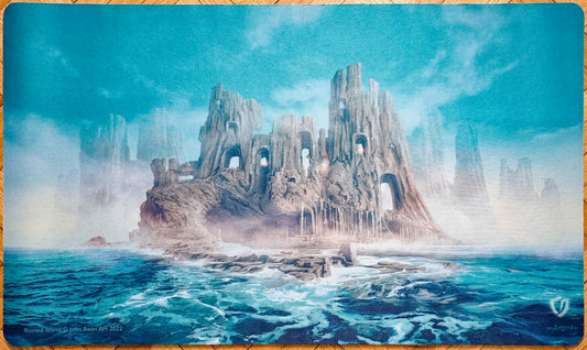 Isla en ruinas - John Avon - Tapete de juego MTG