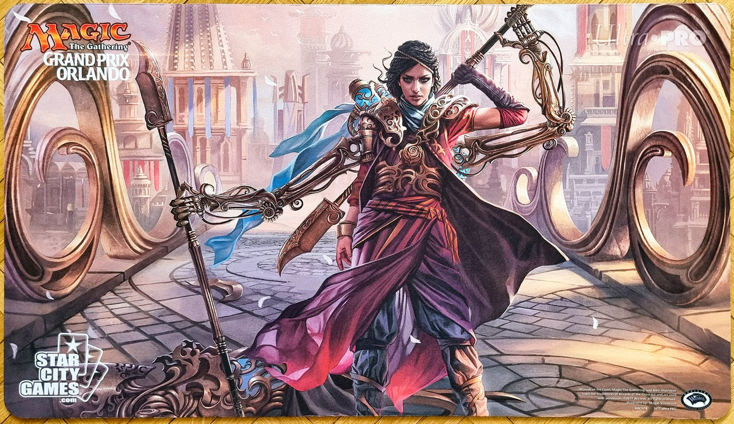 Scrapper Champion - Magali Villeneuve - Grand Prix Orlando 2017 - MTG Playmat