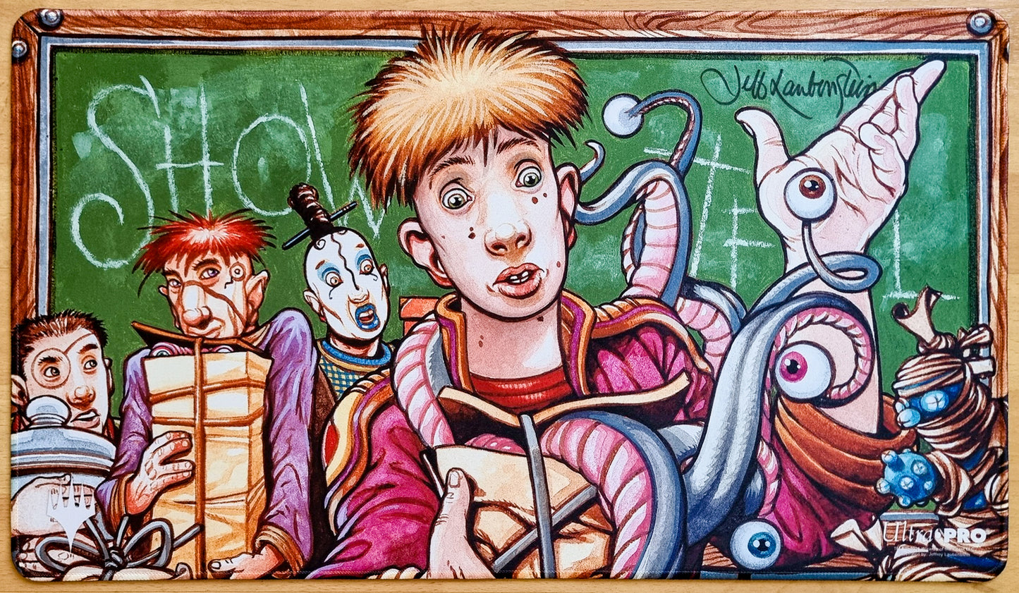 Show and Tell - Jeff Laubenstein - Color Stitched & Signed MTG Playmat