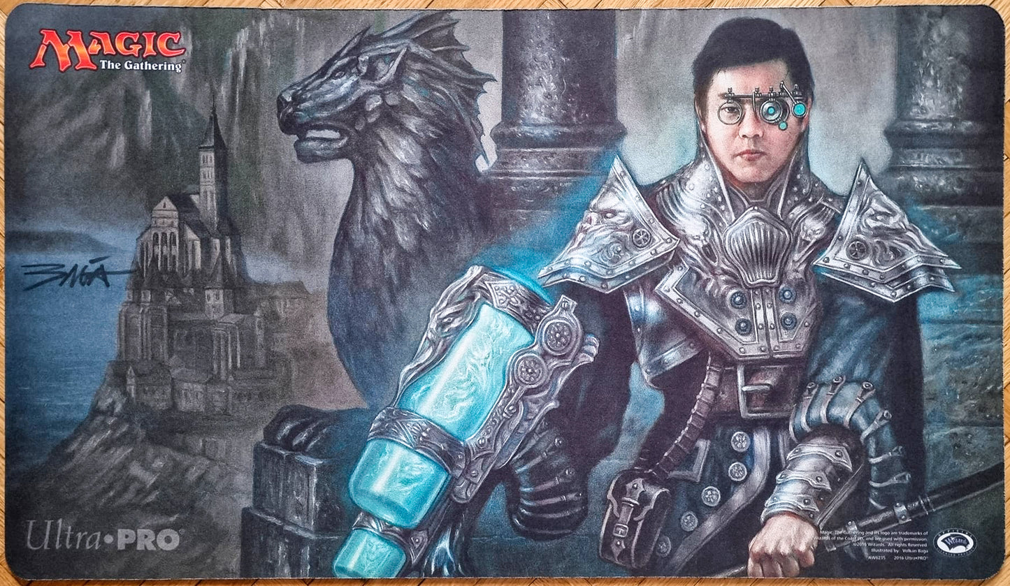 Snapcaster Mage - Volkan Baǵa - Signed by the Artist - MTG Playmat