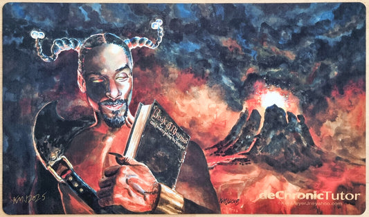 Snoop (DeChronic Tutor) - Ken Meyer Jr. - Signed MTG Playmat