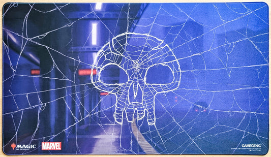 Spider-Man Swamp - Sarah Finnigan - Shiny Stitched MTG Playmat