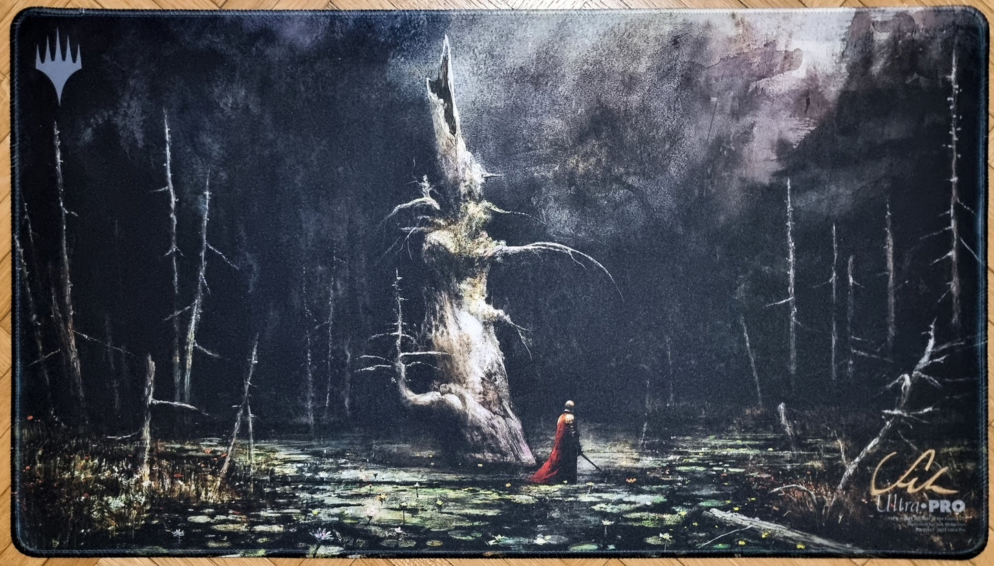 Swamp - Seb McKinnon - Stitched & Signed MTG Playmat