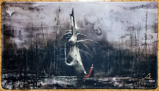 Swamp [Sketch Version] - Seb McKinnon - Stitched & Signed MTG Playmat