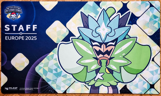 Teal Mask Ogerpon - European International Championship 2025 Staff - Pokémon Playmat