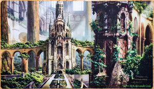 Temple Garden - Rob Alexander - Signed by the Artist - MTG Playmat