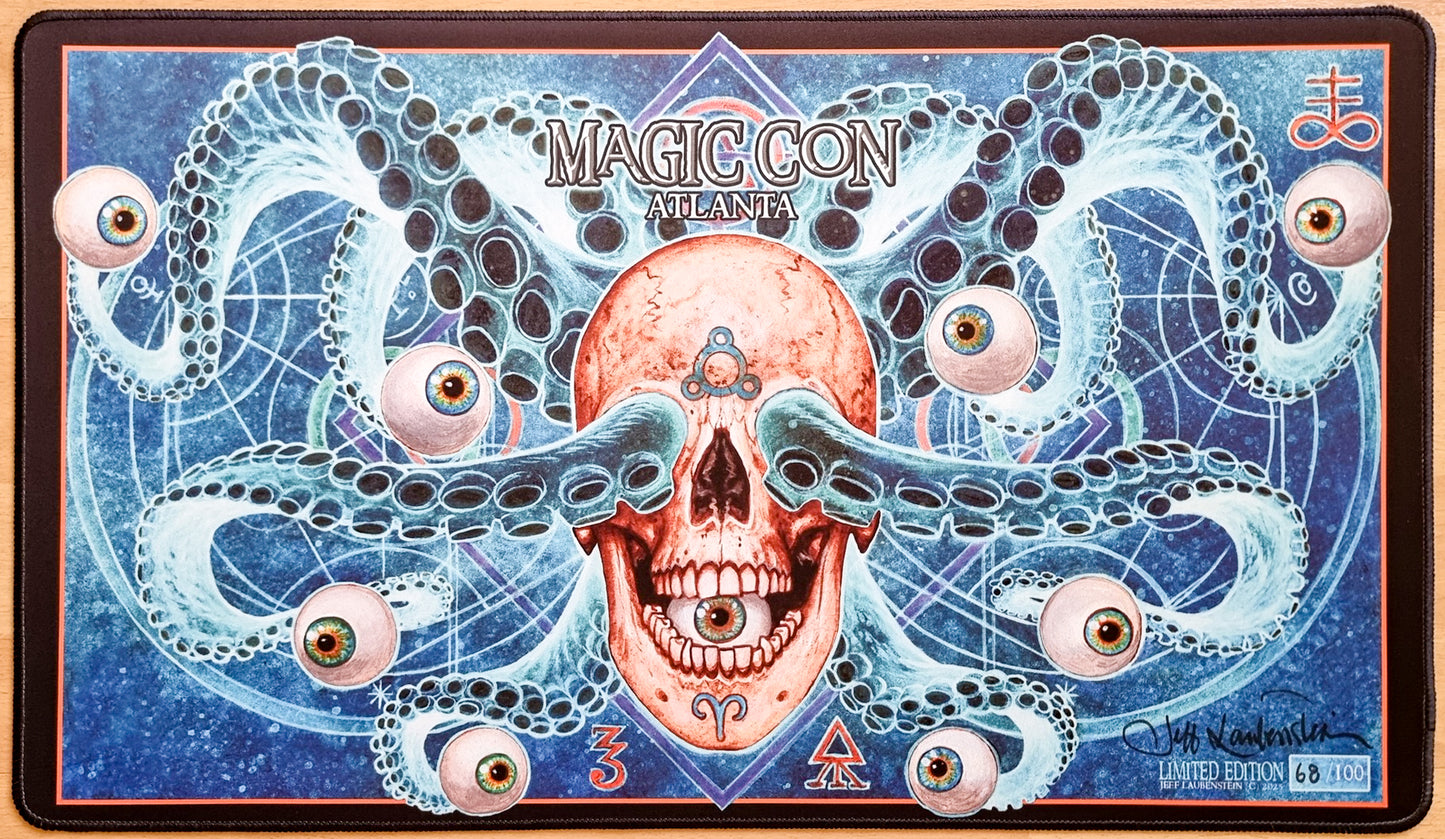 Tendrils - Jeff Laubenstein - MagicCon Atlanta 2025 - Limited Edition [100 Copies] - Stitched & Signed MTG Playmat