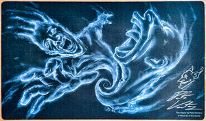 The Abyss - Pete Venters - Sketched [Version 6] - Signed by the Artist - MTG Playmat