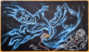 The Abyss - Pete Venters - Sketched [Version 9] - Signed by the Artist - MTG Playmat