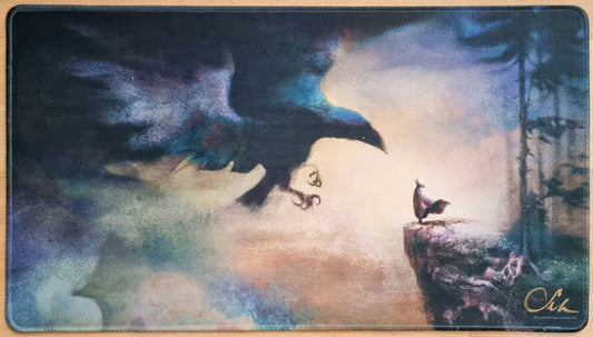 The Answered Call - Erin Vest & Seb McKinnon - Stitched & Signed MTG Playmat