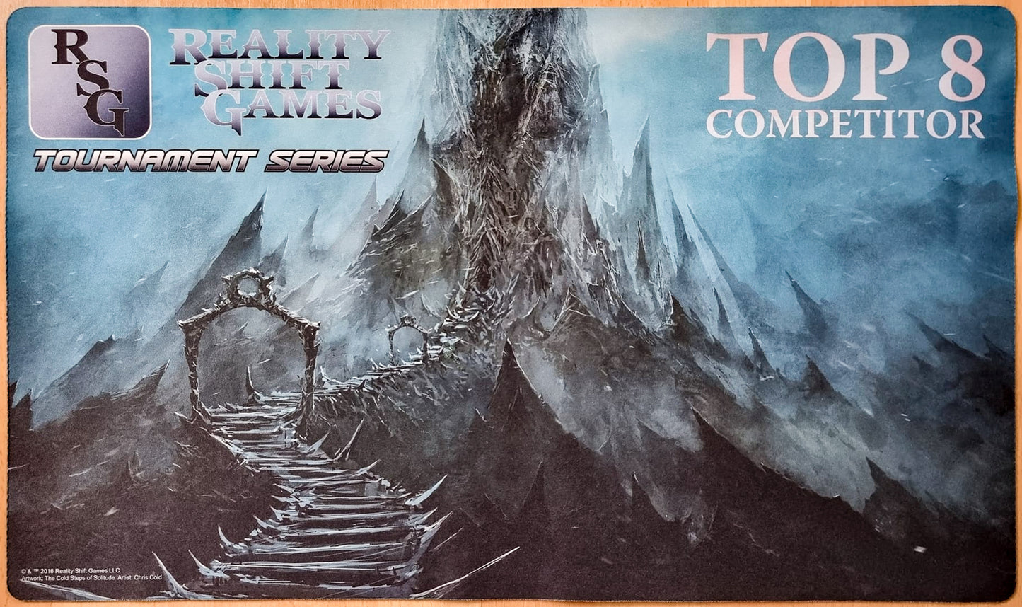 The Cold Steps of Solitude - Chris Cold - Reality Shift Games Tournament Series Top 8 - MTG Playmat