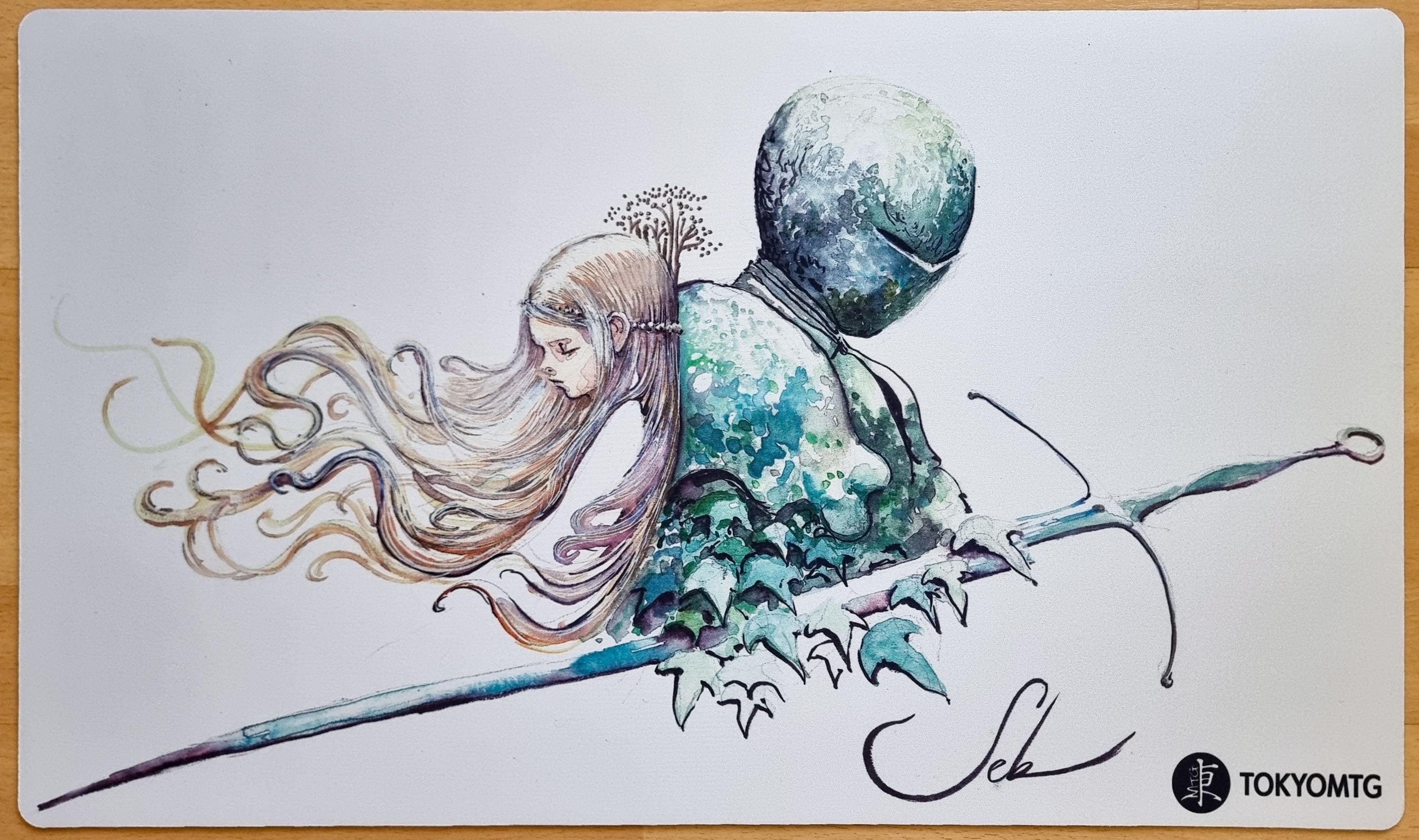 Seb McKinnon Playmats | Signed, Kin Fables – MTGPlaymats