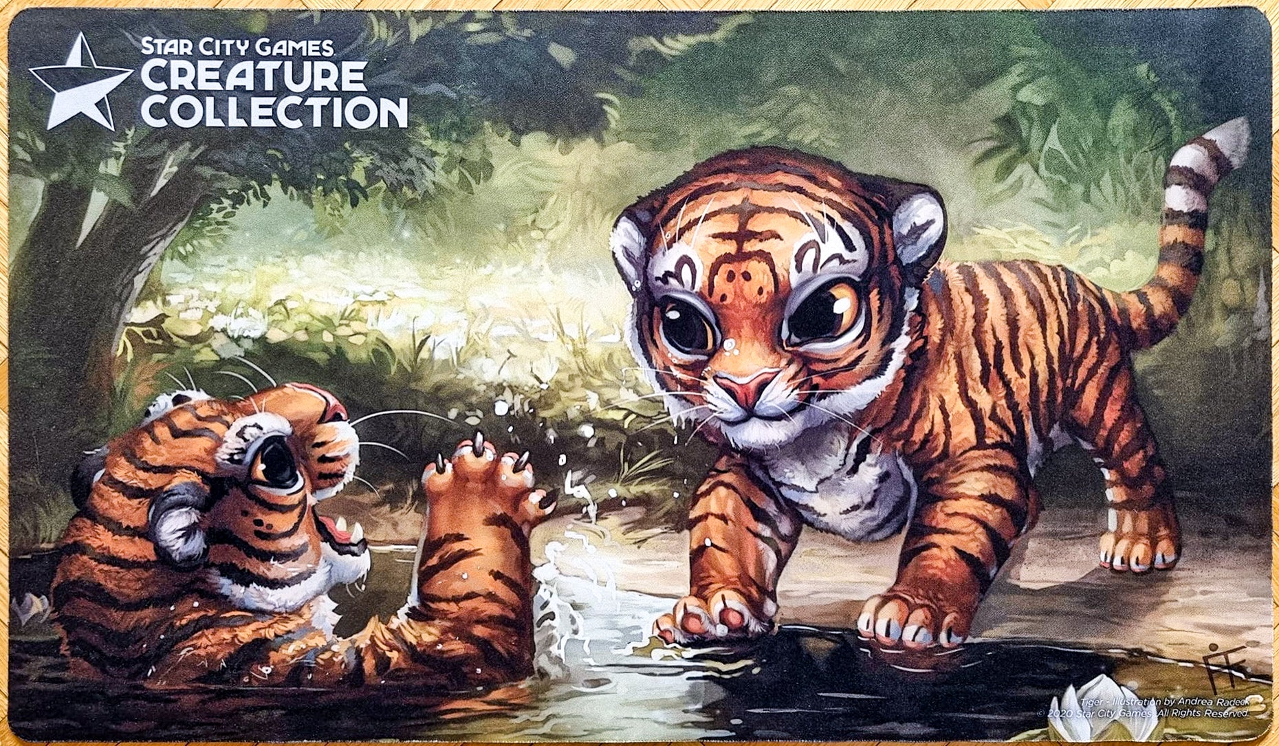 Tiger - Andrea Radeck - Creature Collection - MTG Playmat