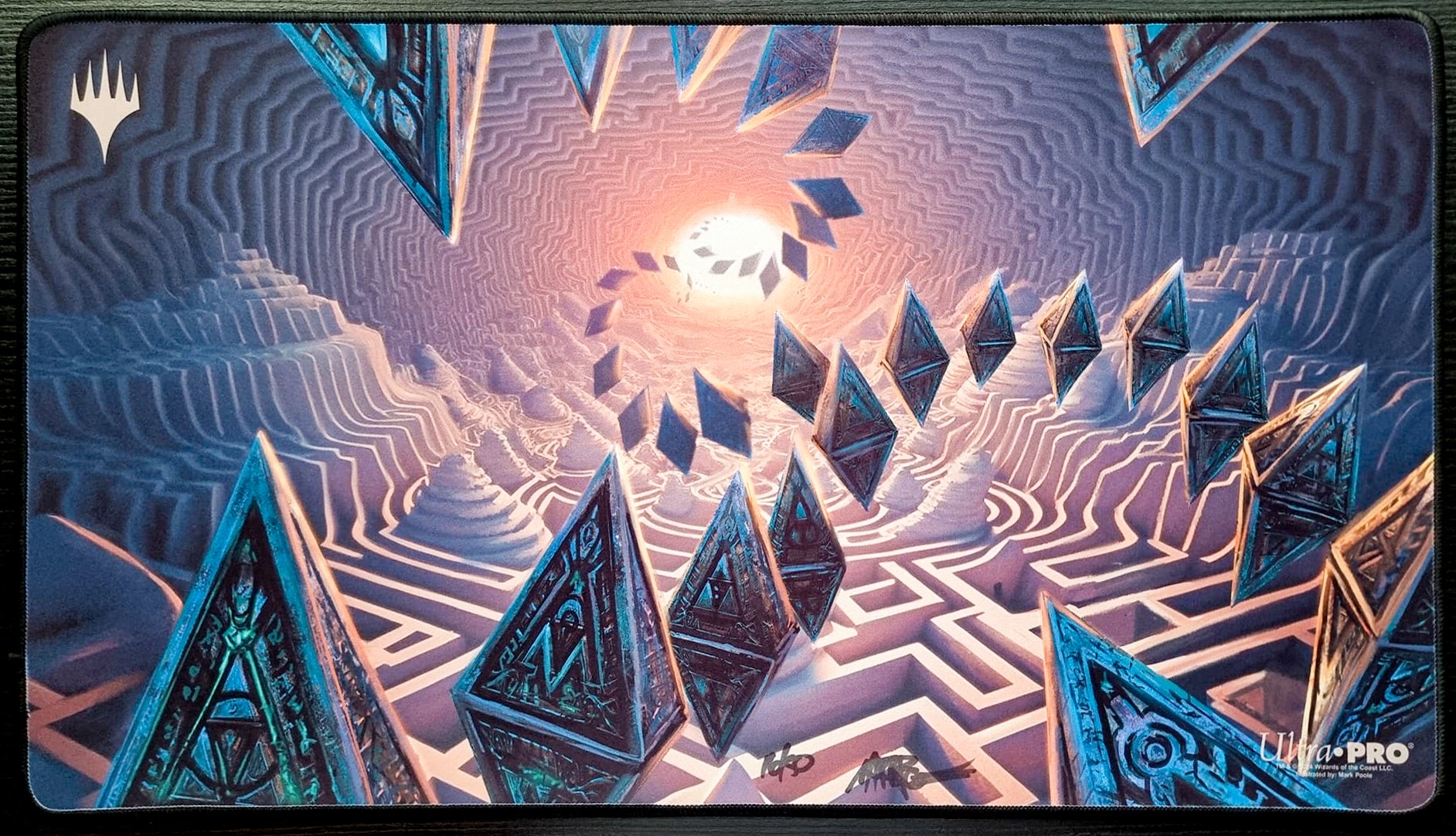 Ugin's Labyrinth - Mark Poole - Signed & Embroidered LE