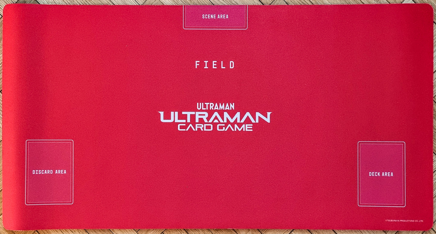 Ultraman Card Game Official Playmat Red - Ultraman Playmat