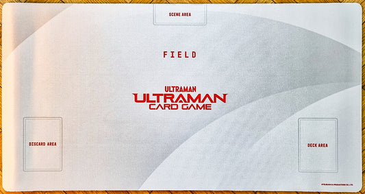 Ultraman Card Game Official Playmat White - Ultraman Playmat