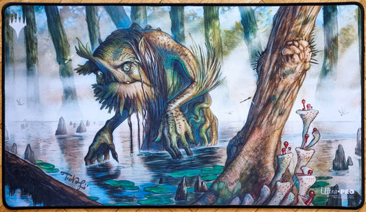 Verdant Force - DiTerlizzi - Signed & Stitched MTG Playmat