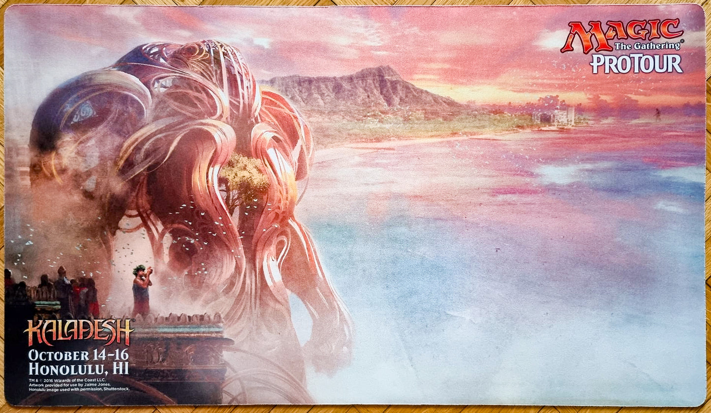 Verdurous Gearhulk - Jaime Jones - Pro Tour Honolulu 2016 - MTG Playmat