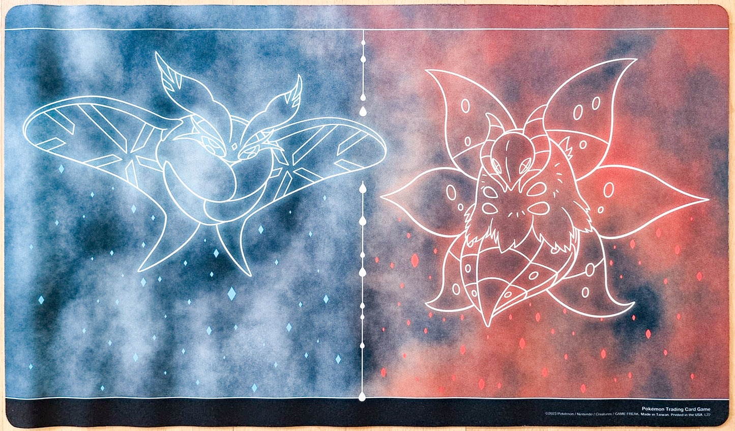 Volcarona & Frosmoth Freezer Burn - Pokémon Playmat