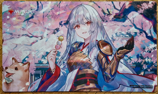 The Eternal Wanderer - 2025 Cherry Blossom Viewing - Fuzichoco - MTG Playmat