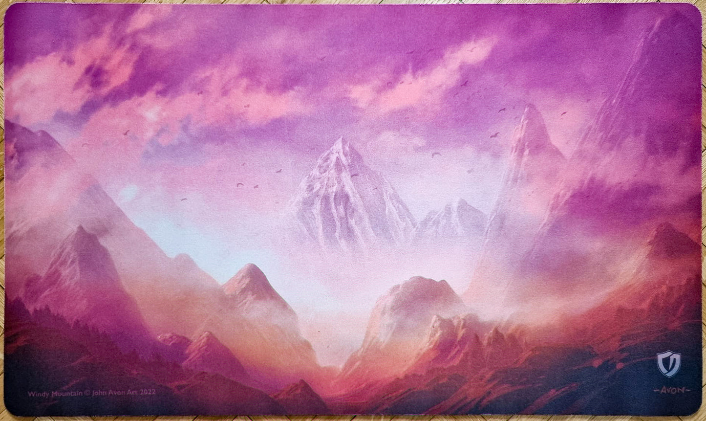 Windy Mountain - John Avon - MTG Playmat