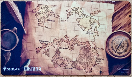 World Map - Septian Fajrianto - Final Fantasy - MTG Playmat