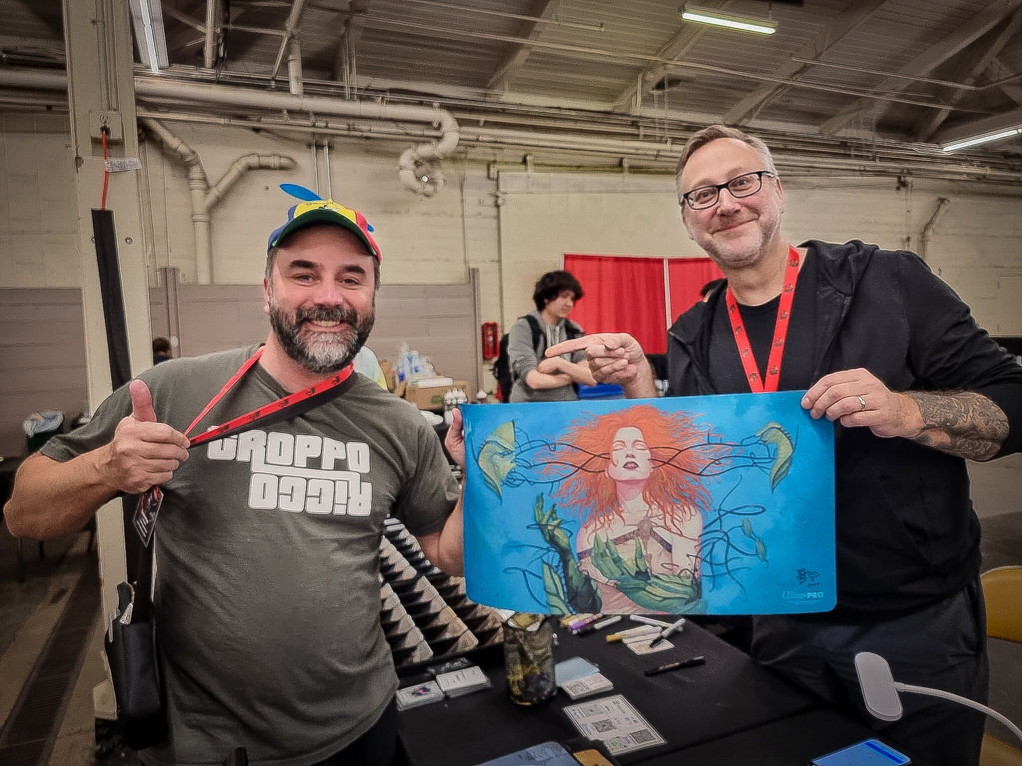 RnM vs E - Signed by rk post – MTGPlaymats