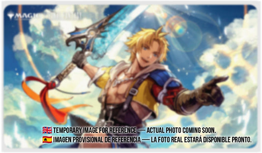 Tidus, Yuna's Guardian - Nijihayashi - Final Fantasy - MTG Playmat
