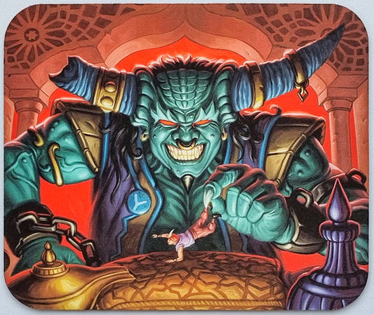 Juzám Djinn (reimaginado) - Mike Sass - Alfombrilla de ratón Magic