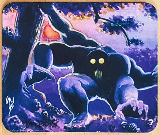 Guardian Beast - Ken Meyer Jr. - Alfombrilla de ratón Magic firmada
