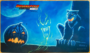 All Hallow's Eve - Christopher Rush - Gen Con Indianapolis 2015 - Signed by the Artist - Limited Edition [99/300] - MTG Playmat