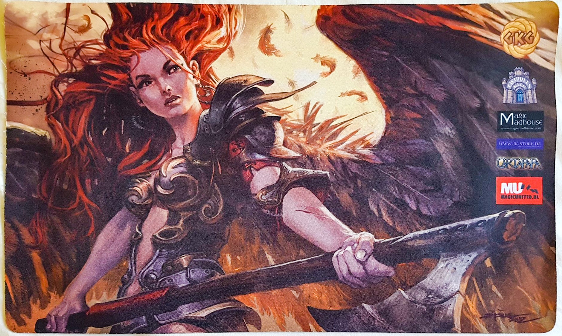 Angel [Version 2] Signed By Artist MTG Playmat MtgPlaymats