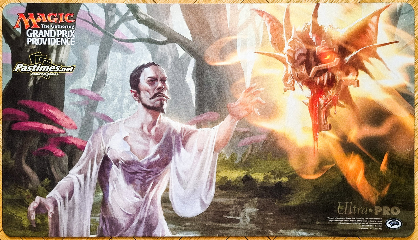 Arguel's Blood Fast/Temple of Aclazotz - Daarken - Grand Prix Providence 2017 - Double-Sided - MTG Playmat