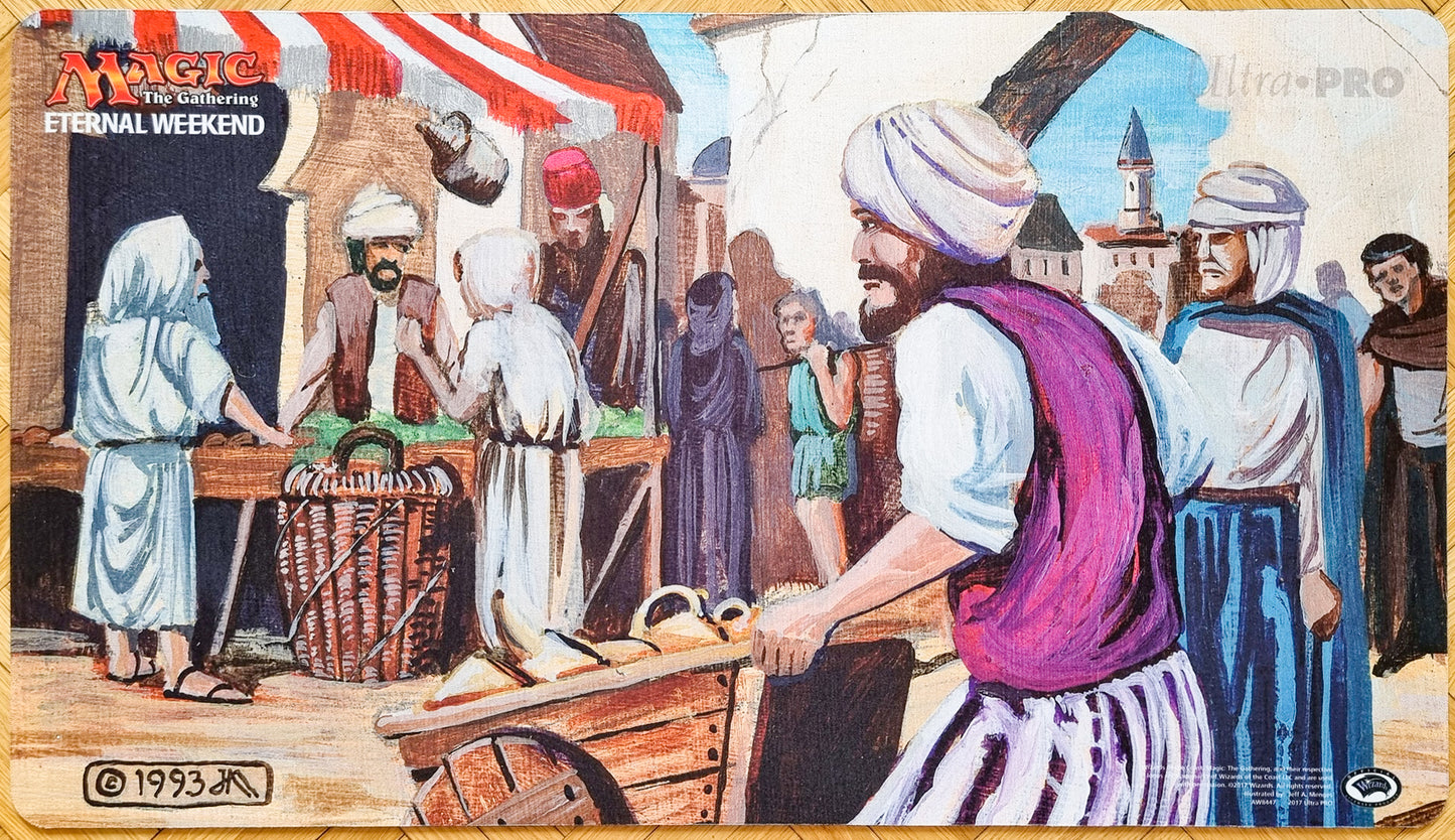 Bazaar of Baghdad - Jeff A. Menges - Eternal Weekend 2017 VIP - MTG Playmat