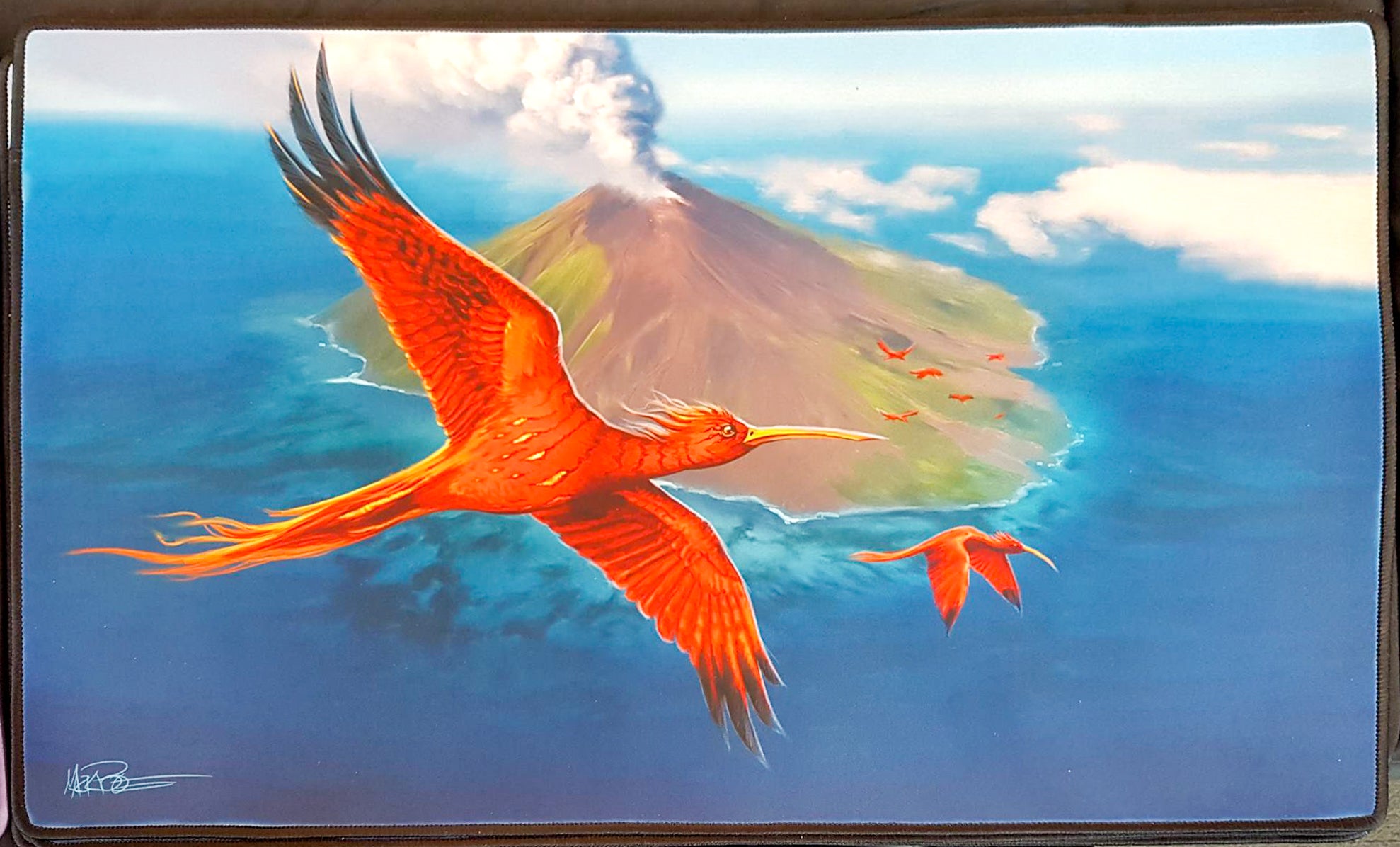 Birds of Paradise Reimagined - Mark Poole - Embroidered
