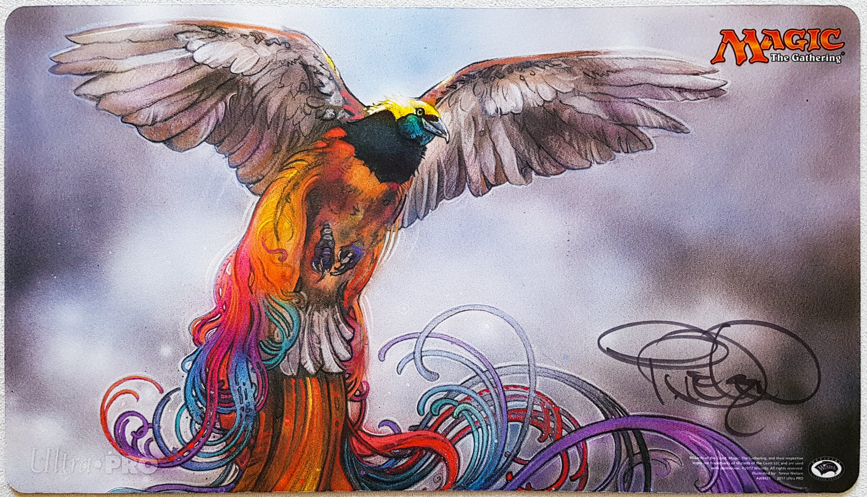 Birds of Paradise - Terese Nielsen - Signed by the Artist - MTG Playmat