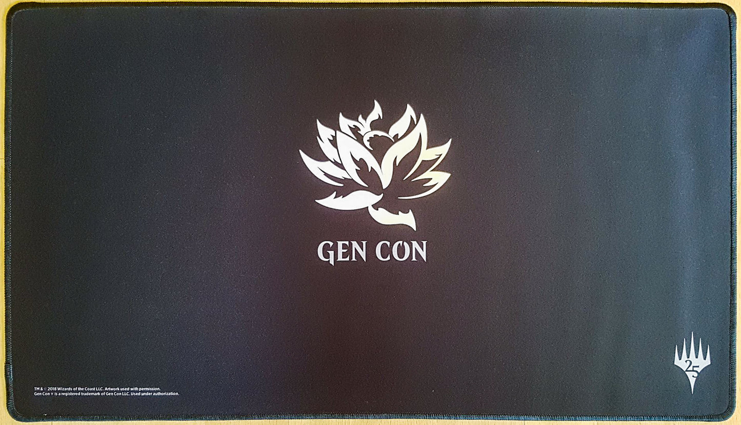 Black Lotus - Christopher Rush - Gen Con 25th Anniversary - Foil - MTG Playmat