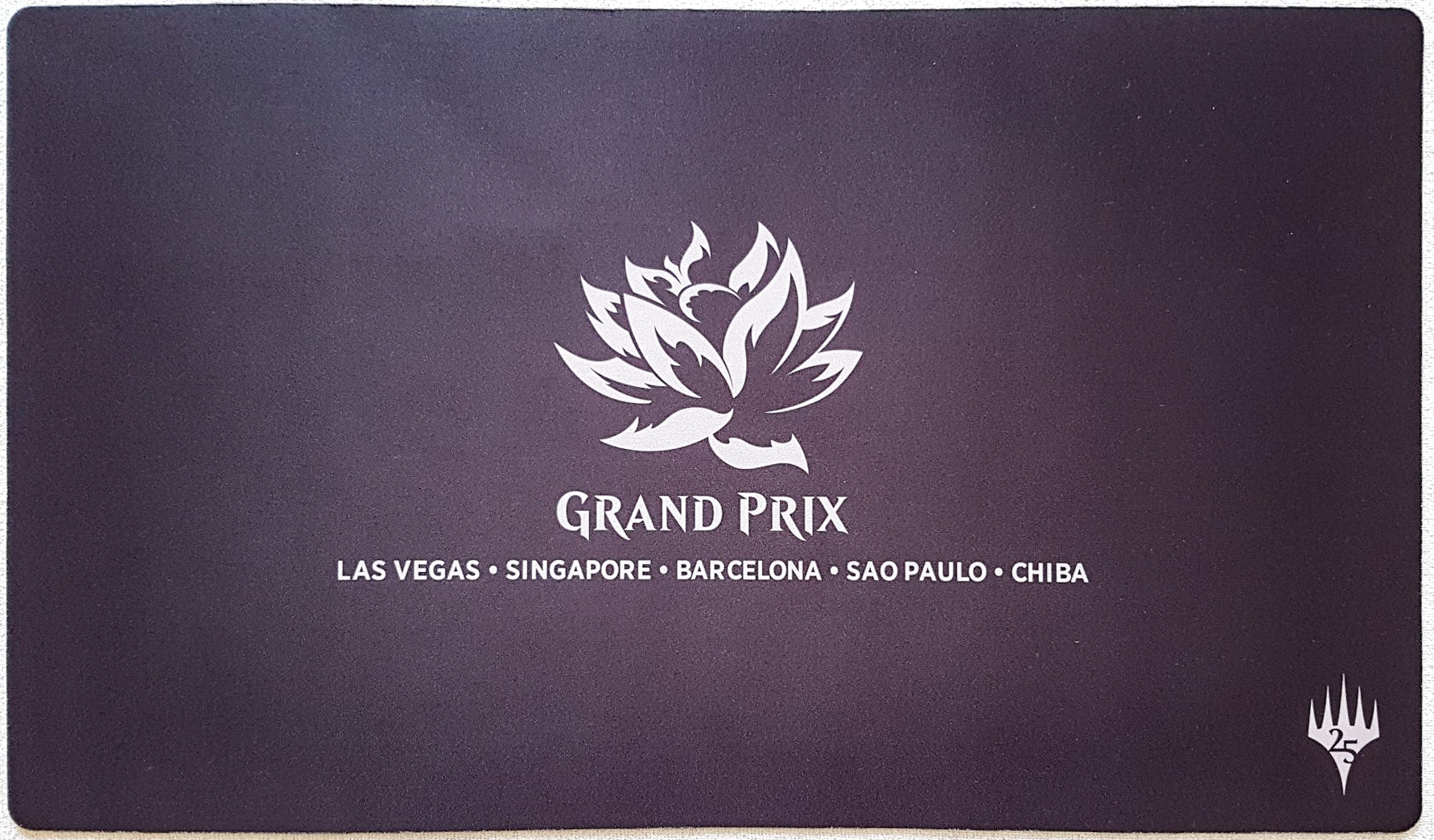 Black Lotus - Christopher Rush - Grand Prix 25th Anniversary - MTG Playmat