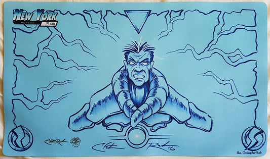 Brainstorm - Christopher Rush - Grand Prix New York 2016 - Edizione limitata - Tappetino MTG