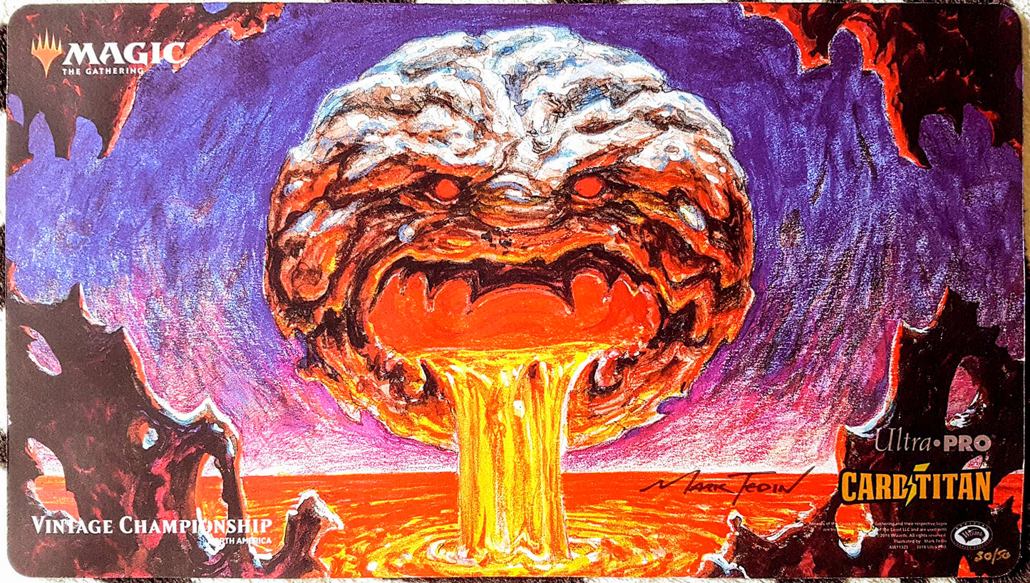 Chaos Orb - Mark Tedin - Eternal Weekend 2018 - Vintage Championship North America - Signed by Artist - Limited Edition - MTG Playmat