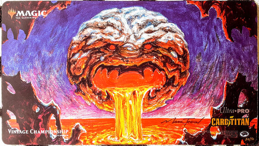 Chaos Orb - Mark Tedin - Eternal Weekend 2018 - Vintage Championship North America - Signed by Artist - Limited Edition - MTG Playmat