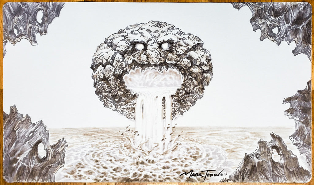 Chaos Orb - Hand Drawn & Signed by Artist - MTG Playmat
